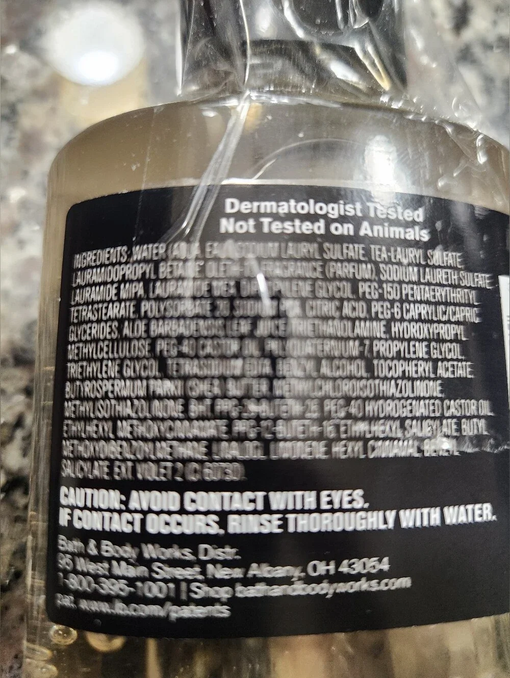 Bath & Body Works men hair